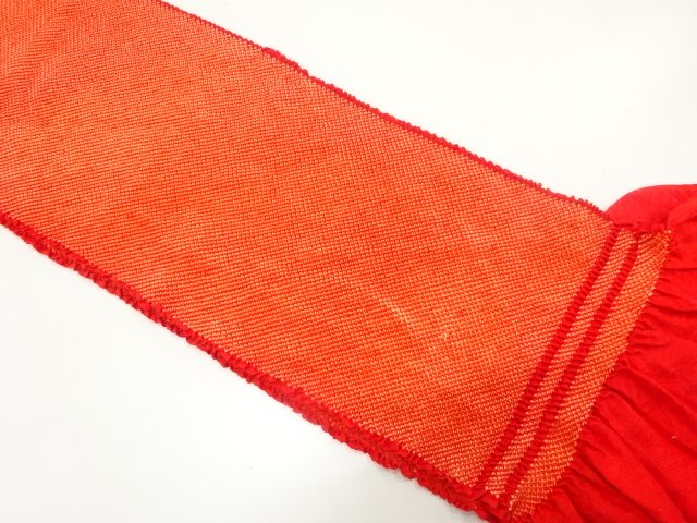 JAPANESE KIMONO / SHIBORI OBIAGE FOR FURISODE